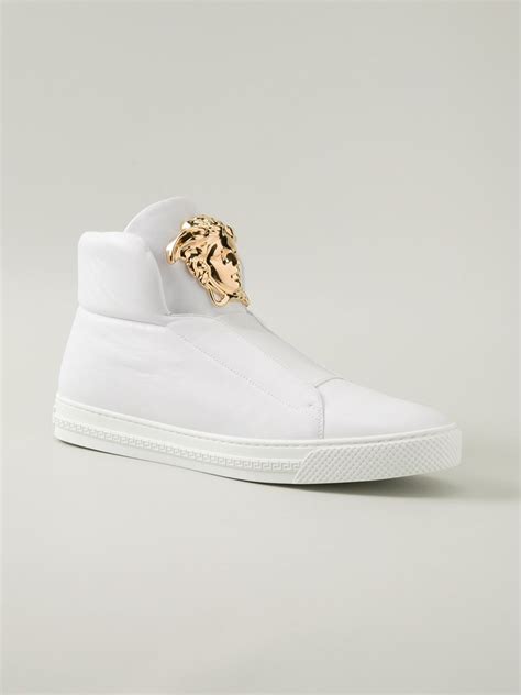 mens versace medusa trainers|Versace sneakers white label.